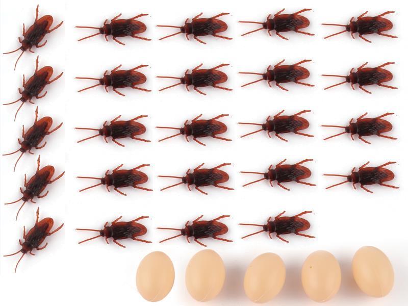 Halloween Small Cockroach + Eggs