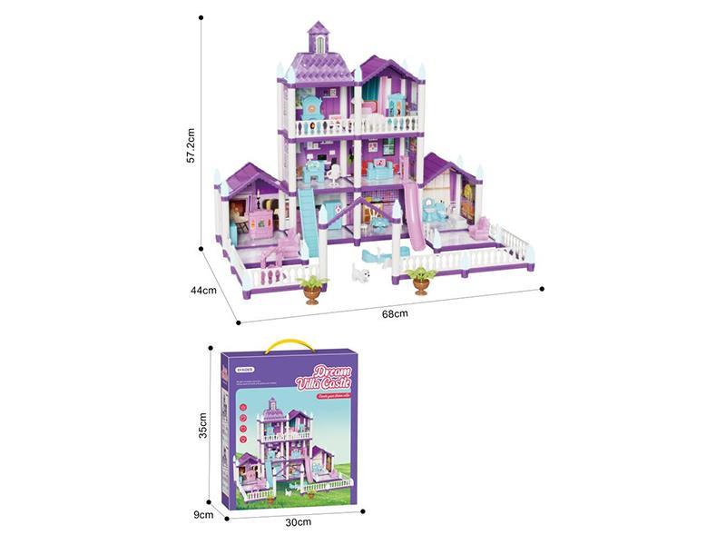 DIY Assembled Villa (Luminous Purple)