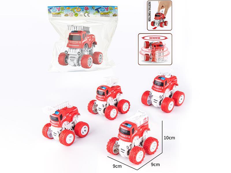 Dual Friction Stunt Fire Off-Road Vehicle