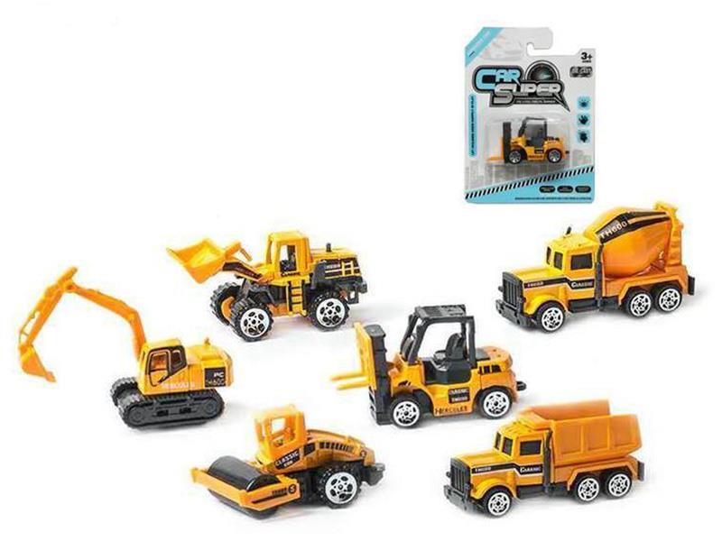 Alloy Slide Engineering Truck 1pcs