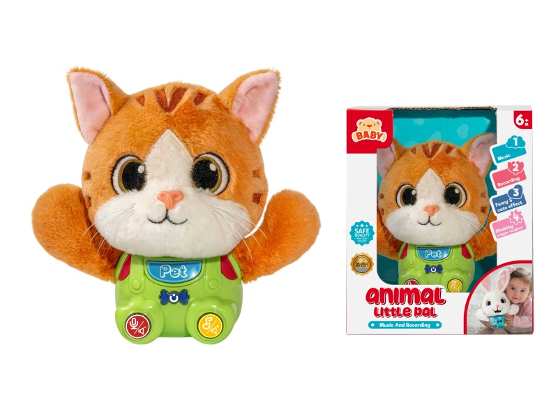 Cat Multifunctional Soothe Plush Toys