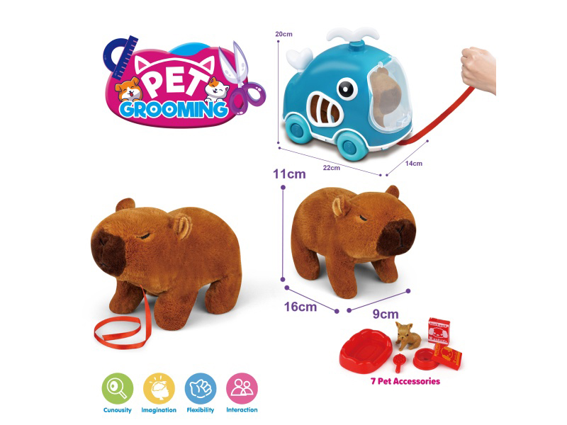 Whale Leash Cart Otter (Single Model) + Accessories