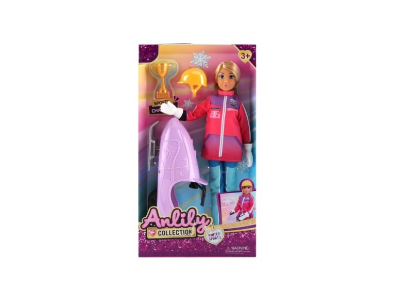 11.5-Inch Solid Doll (Brown Skin Color)