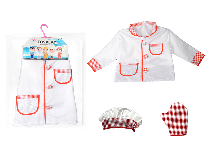 Cosplay Chef Clothing Set