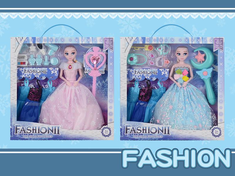 11.5" Princess Joint Doll Set