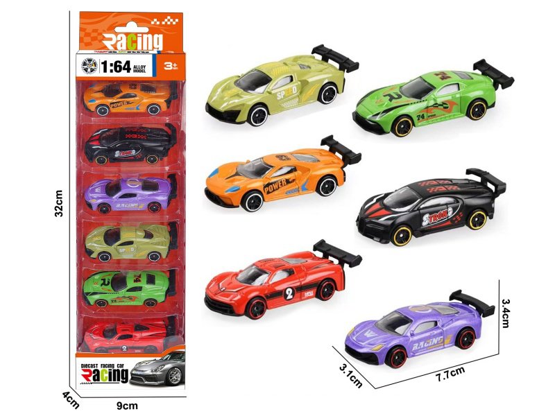 1:64 Slide Alloy Cars