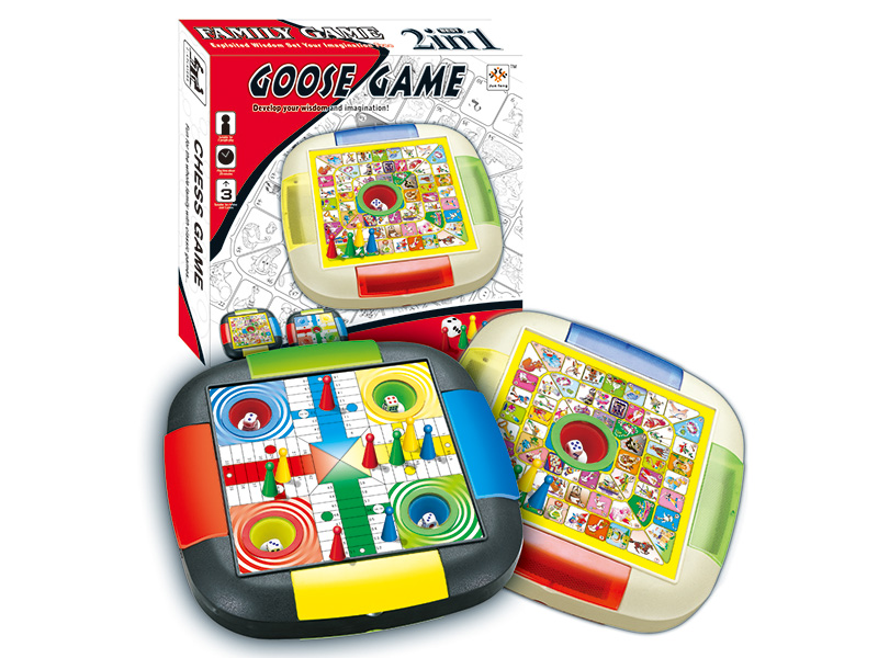 Goose Chess And Flight Chess 2 In 1