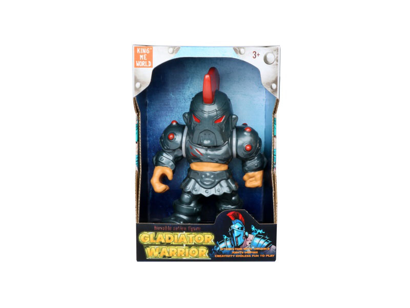 Hard Plastic Small Gladiator Warrior