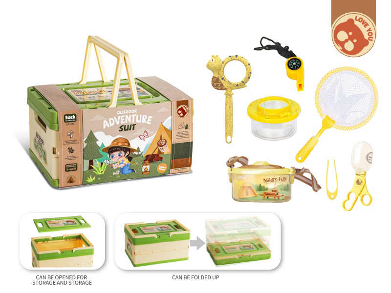 A 7-Pcs For Outdoor Scientific Exploration Of Straw Materials