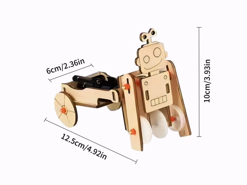 DIY Wooden Tow Robot