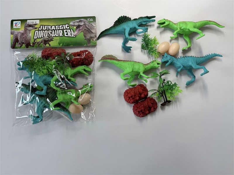 Pvc Dinosaur Set 10Pcs