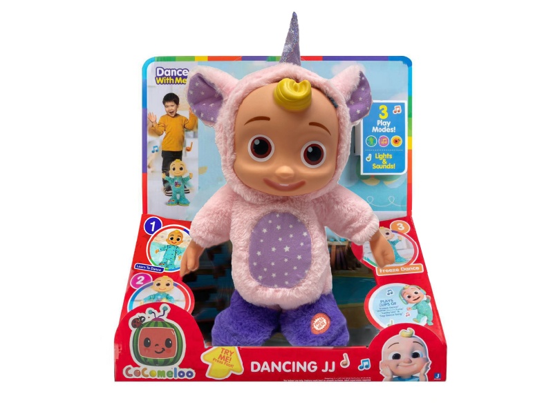 22 Inch B/O Solid Cocomelon JJ Boy Doll(Unicorn)