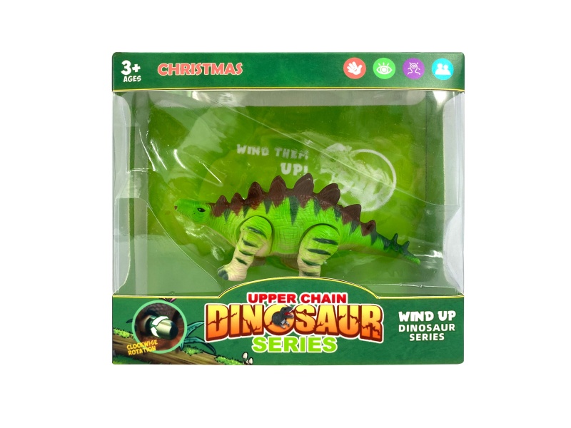 Wind Up Walking Dinosaur Toy Stegosaurus