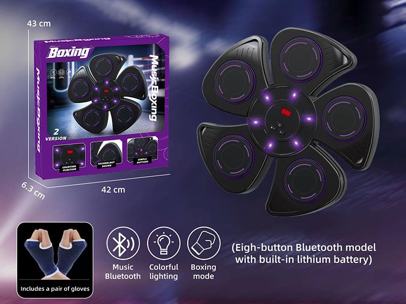 Bluetooth Music Boxing Target + Gloves