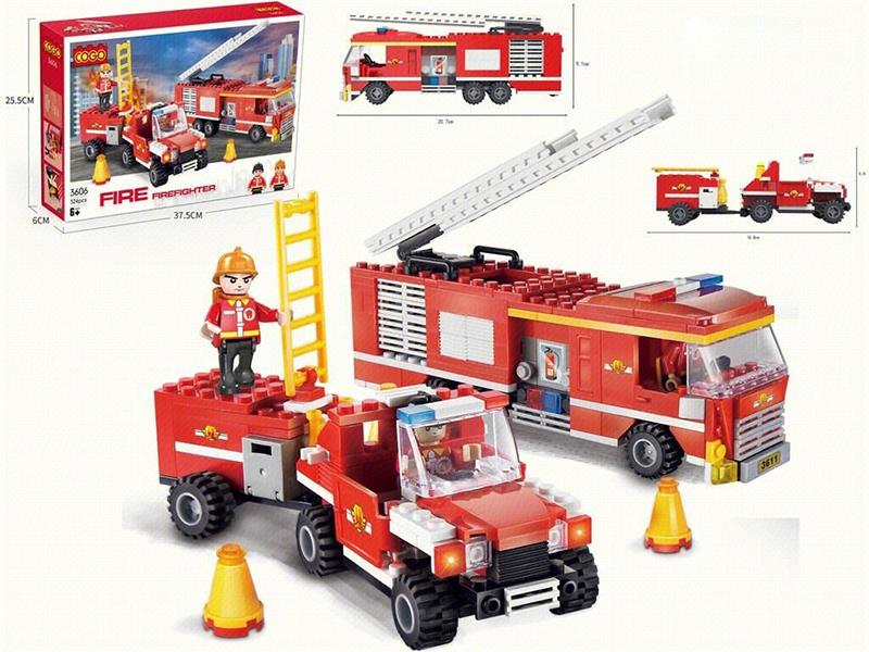 Fire Control Series Building Blocks 324pcs