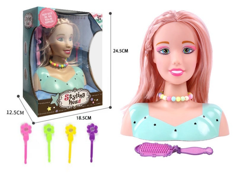 Half-Body Doll Hairdressing Toy Set
