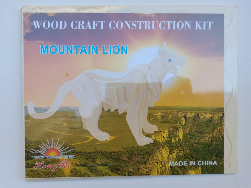 3D Wooden Puzzle