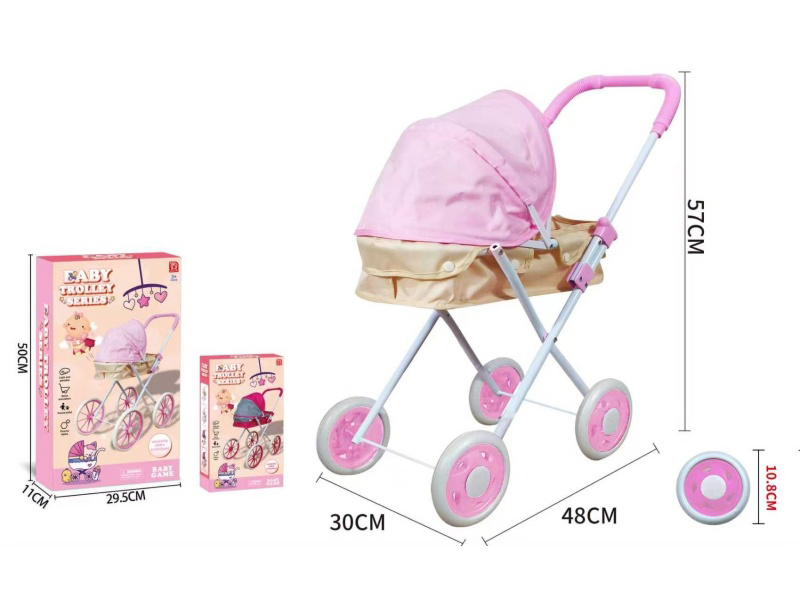Oxford Fabric 600D Iron Baby Stroller Toy