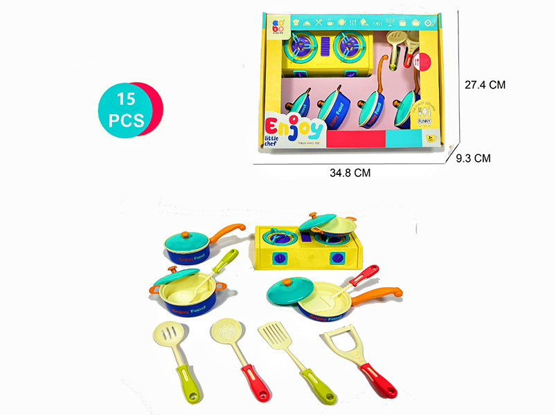 UV Printing Cartoon Kitchen Set