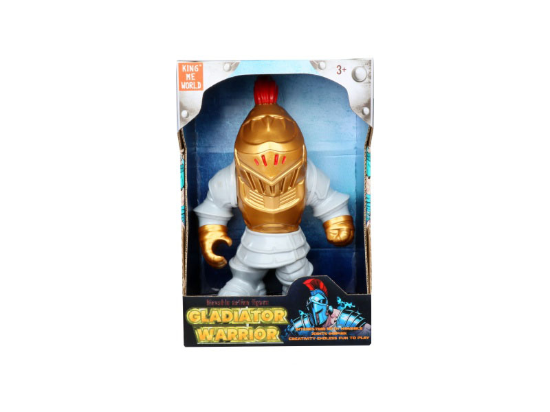 Hard Plastic Small Gladiator Warrior
