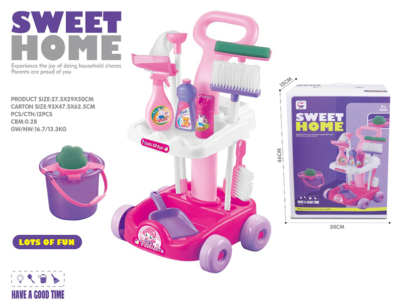 Cleaning Cart Cleaning Tools Set