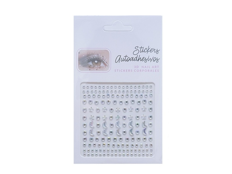 Eyes Face Diamond Stickers