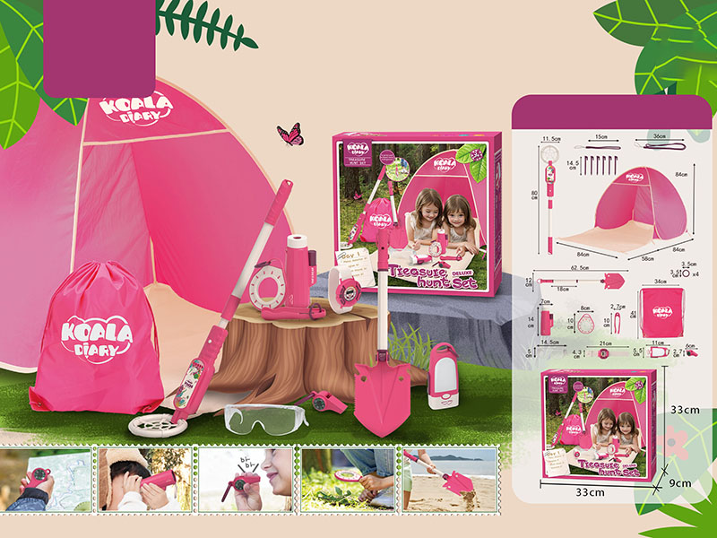 Outdoor Treasure Hunt Tent Set