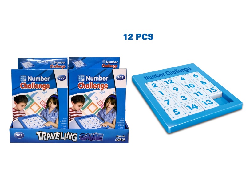 Number Challenge Game 12pcs