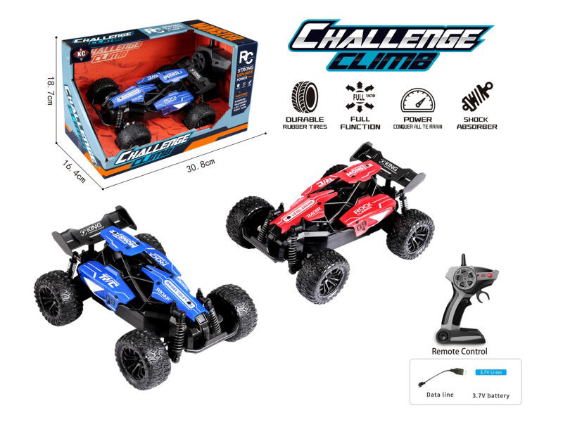 2.4G 1:18 4Ch High-Speed Off-Road Remote Control Vehicle (With Battery Included)