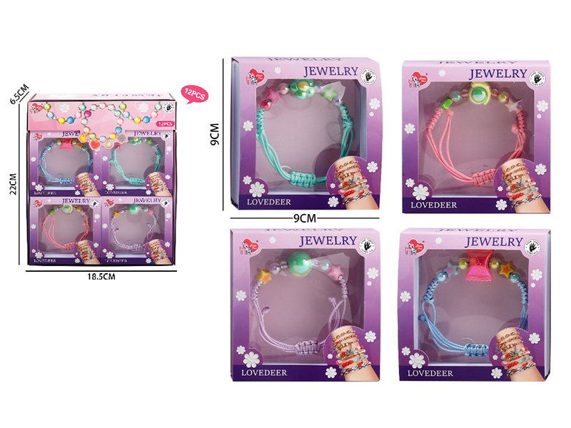 Fashion Hand Jewelry Set 12pcs