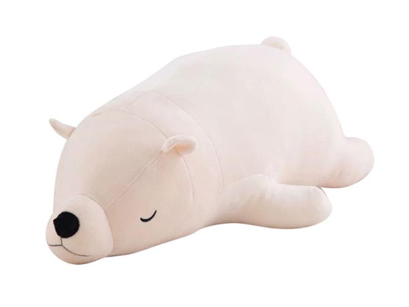 55cm Polar Bear Throw Pillow