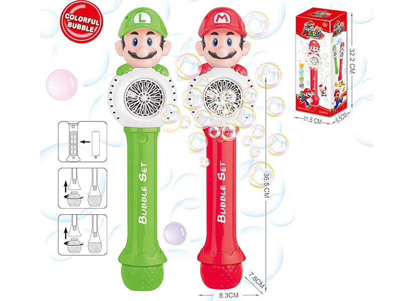 20 Holes Super Mario Bubble Stick With Light