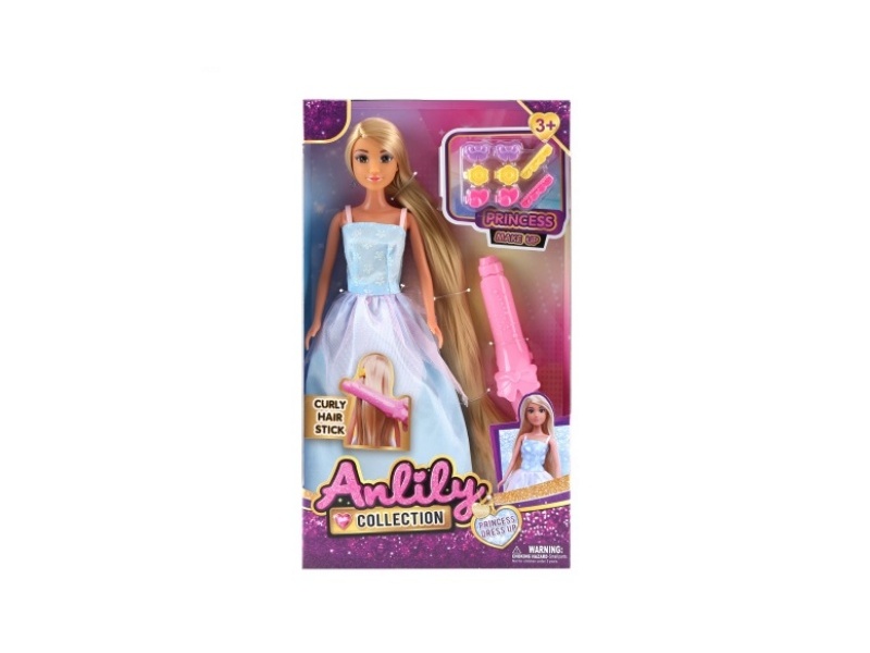 11.5-Inch Solid Doll (Brown Skin Color)