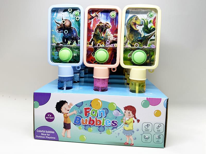 21CM Dinosaur Water Game Bubble Sticks 12pcs