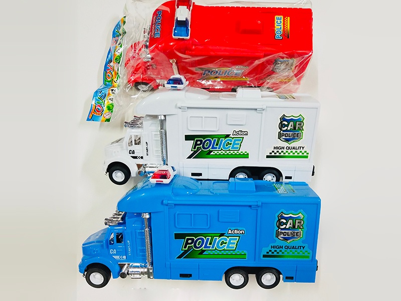 Friction Police Car