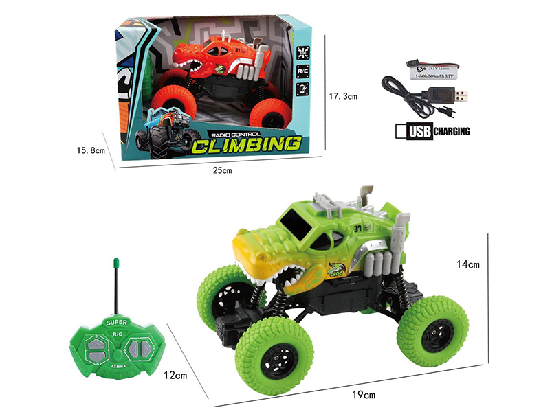 1:20 4CH Remote Control Crocodile Climbing Off-Road Vehicle