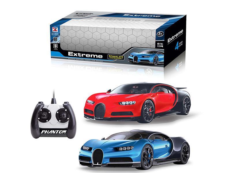 1:14 Bugatti  4CH R/C Car(Not Include Batteries)