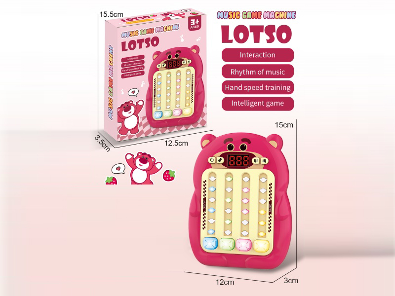 Strawberry Bear Rhythm Master Game Console