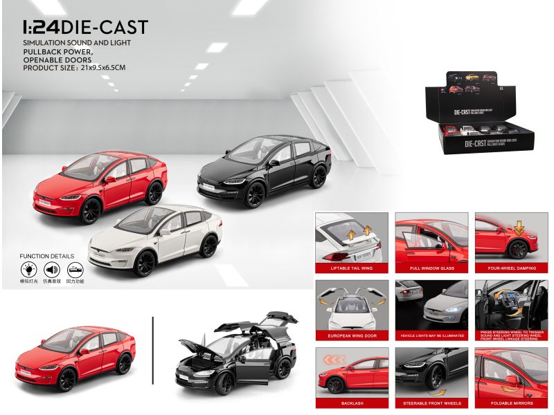 1:24 Tesla Model X