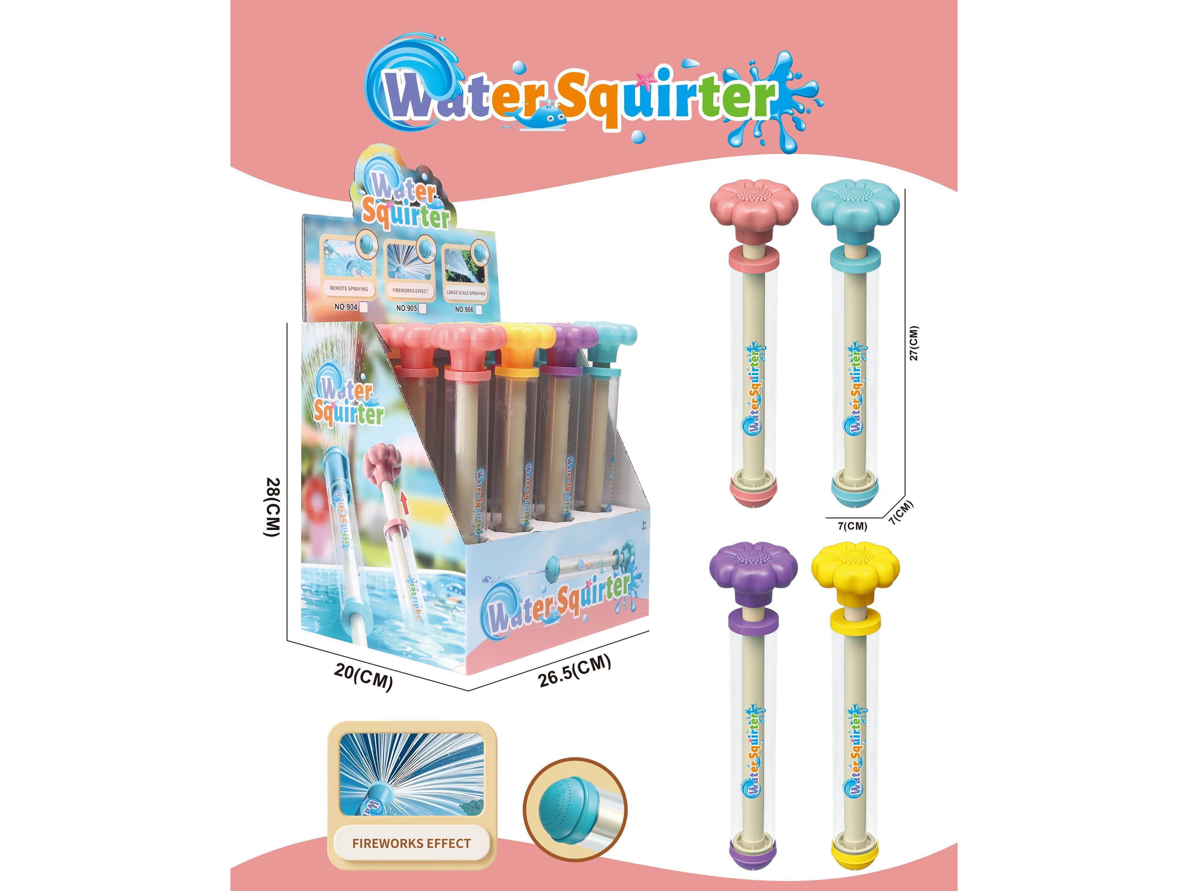 Rotating Fireworks Water Pump Gun Water Cannon (4-Color Mixed Set)