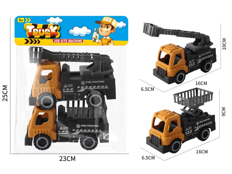 Slide Engineering Lift Truck + Aerial Ladder Truck