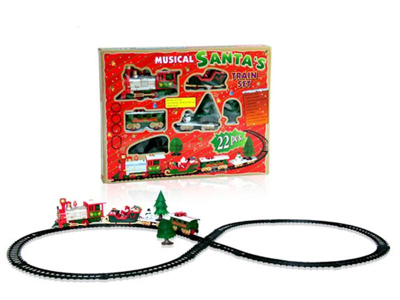 ELECTRIC RAILWAY PLAY SET WITH MUSIC