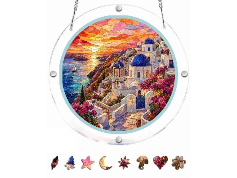 7.4-Inch Acrylic Jigsaw Puzzle