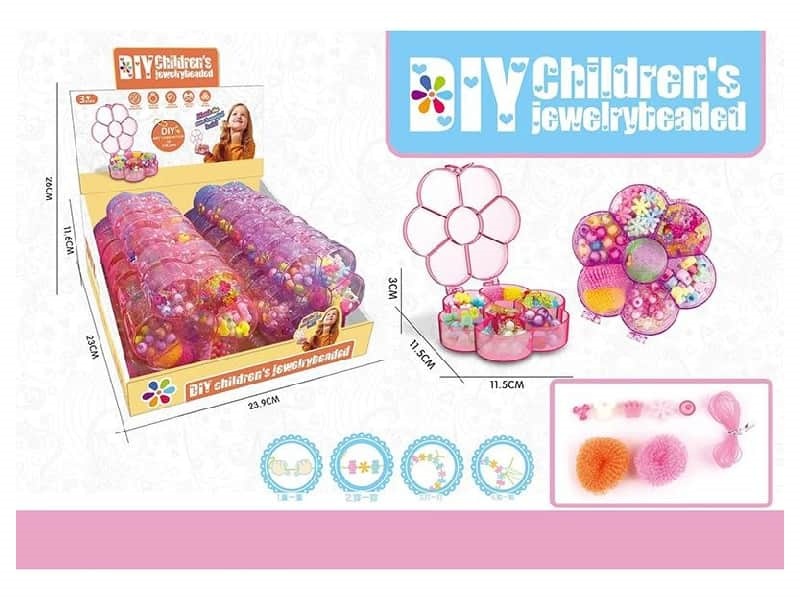 Pretend Play DIY Beaded Jewelry Box