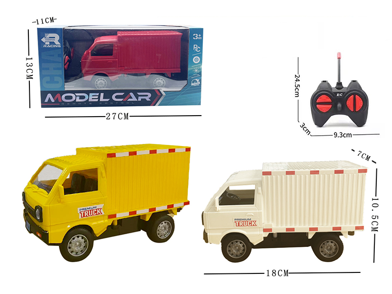 1:20 Liuzhou Truck 4-Channel Remote Control Car With Headlight, DIY Stickers