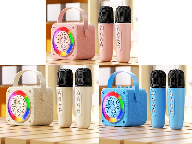 Wireless Bluetooth Karaoke Speaker(Double Microphone)