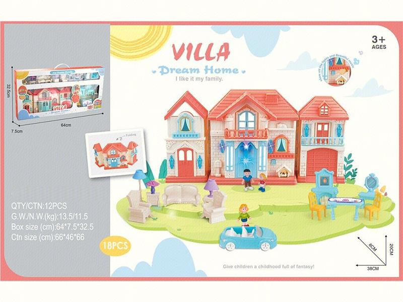 Light Villa House Play Set