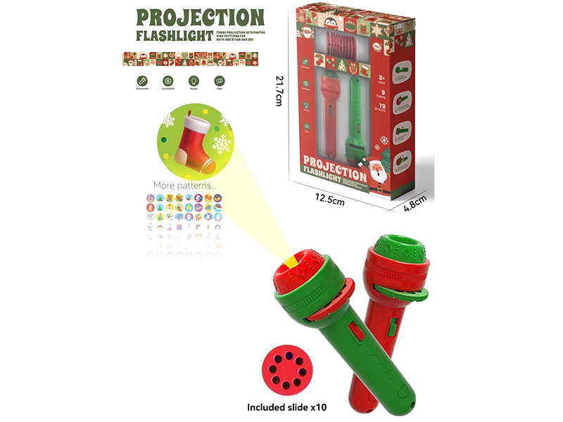 Christmas Projection Flashlight