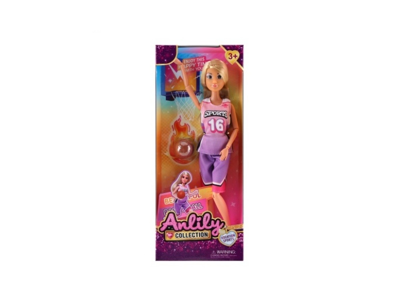 11.5-Inch Solid Doll (Brown Skin Color)