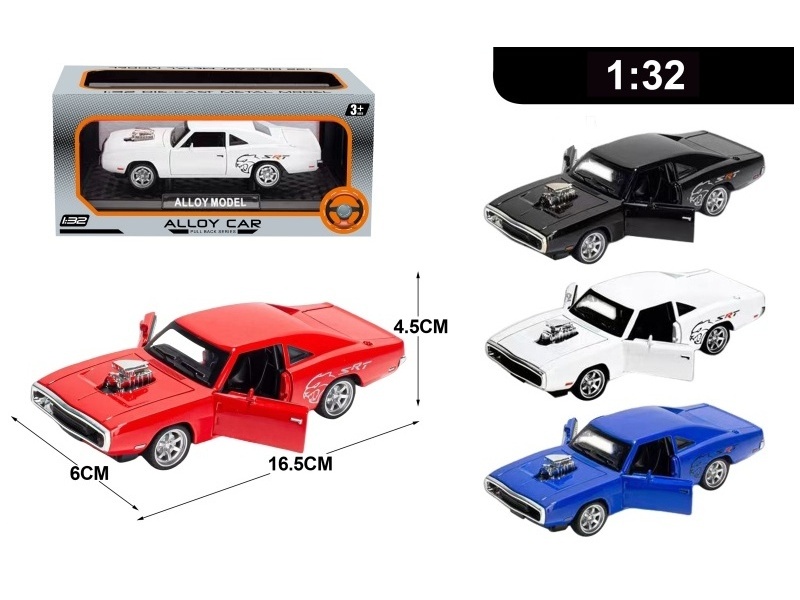 1:32 Alloy Model Stand Window Box Rebound Force/With Light And Sound, 3 Ag13 Batteries Included